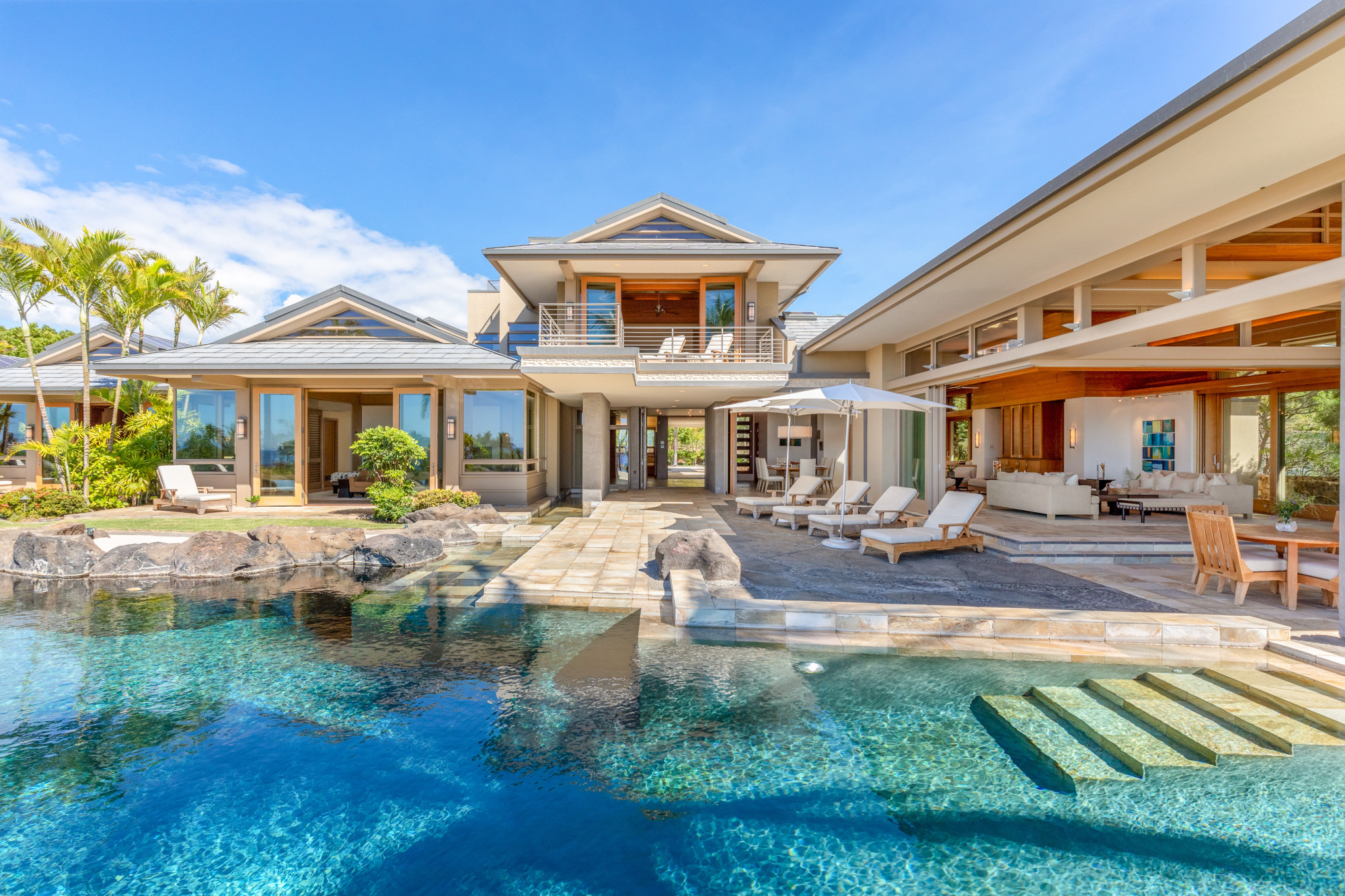 Mauna Kea Resort Bluffs 22 - The Beach House | 4 Bedroom Villa in